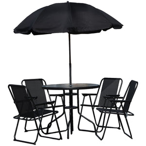 Banús 6PC Furniture Set - Black