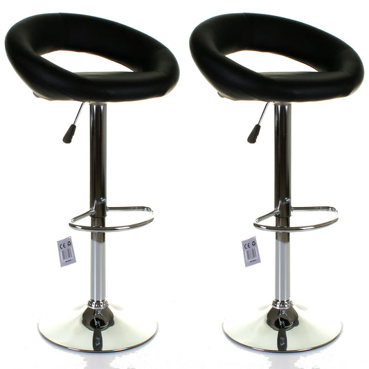 Lecce Bar Stool - Black - Set of 2