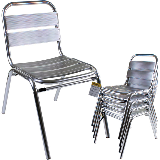 Barbados Chrome Bistro Chair