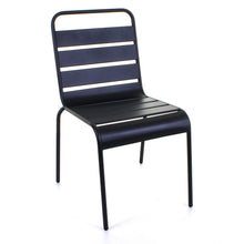 Slatted Bistro Chair - Sand Grey