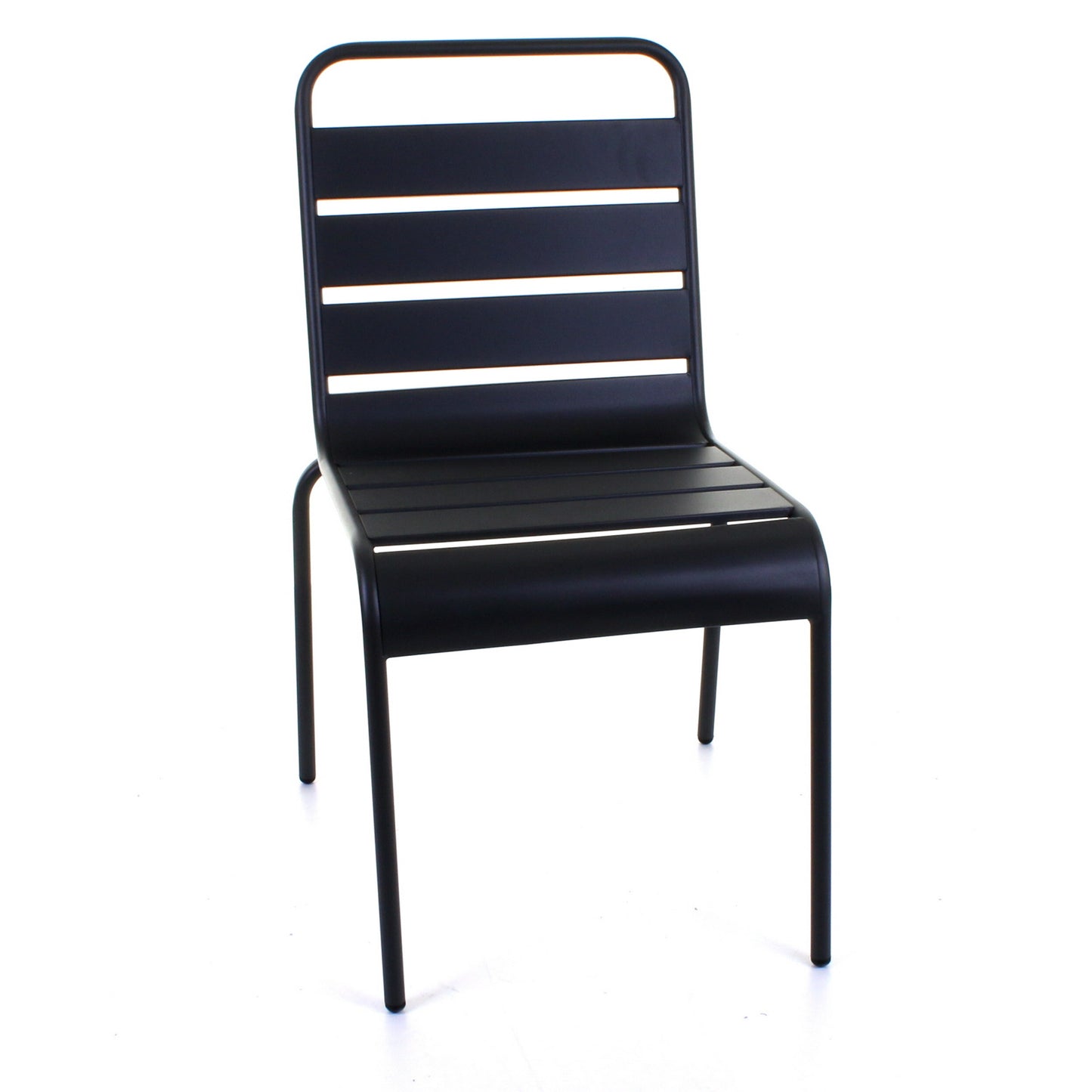 Slatted Bistro Chair - Sand Grey