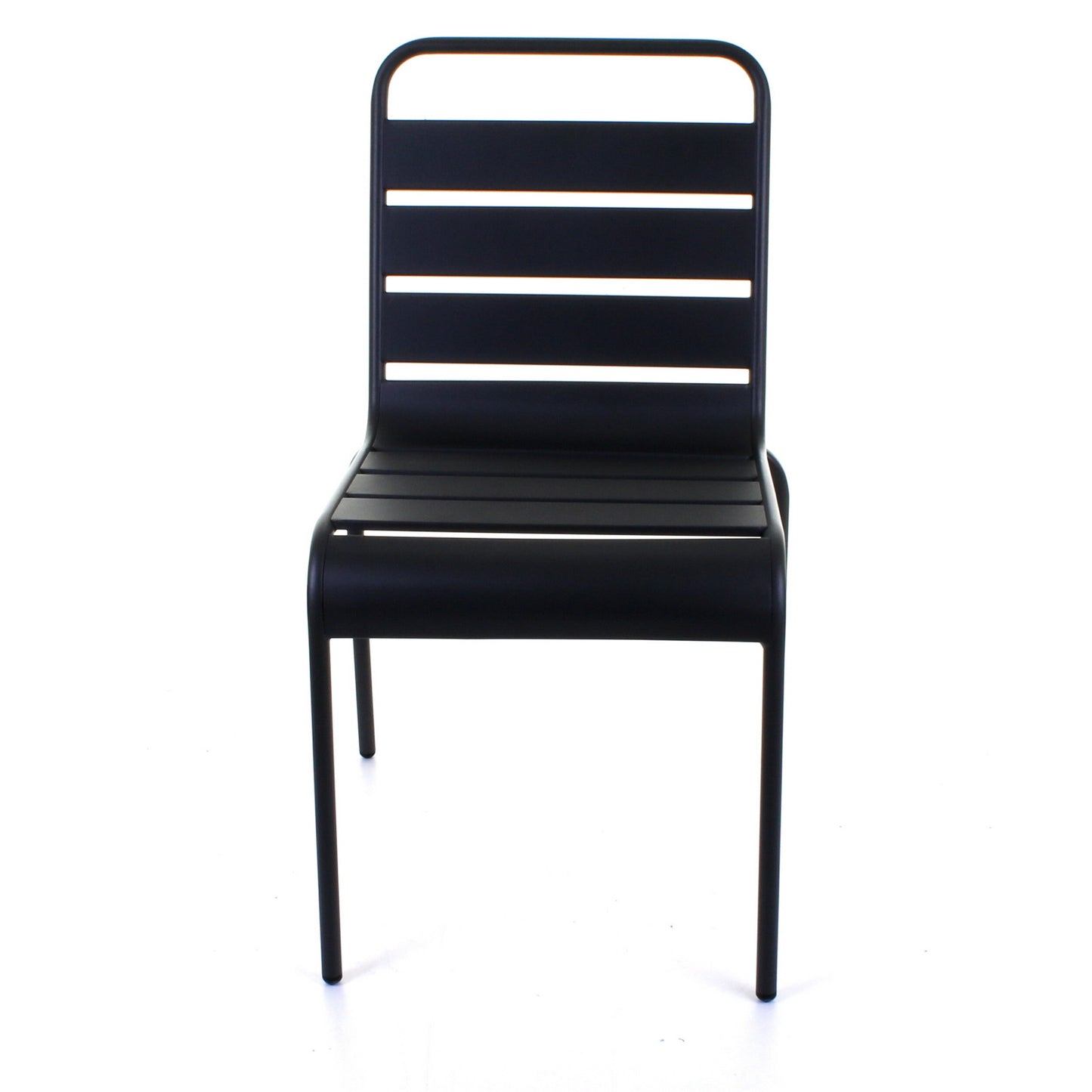 Slatted Bistro Chair - Sand Grey
