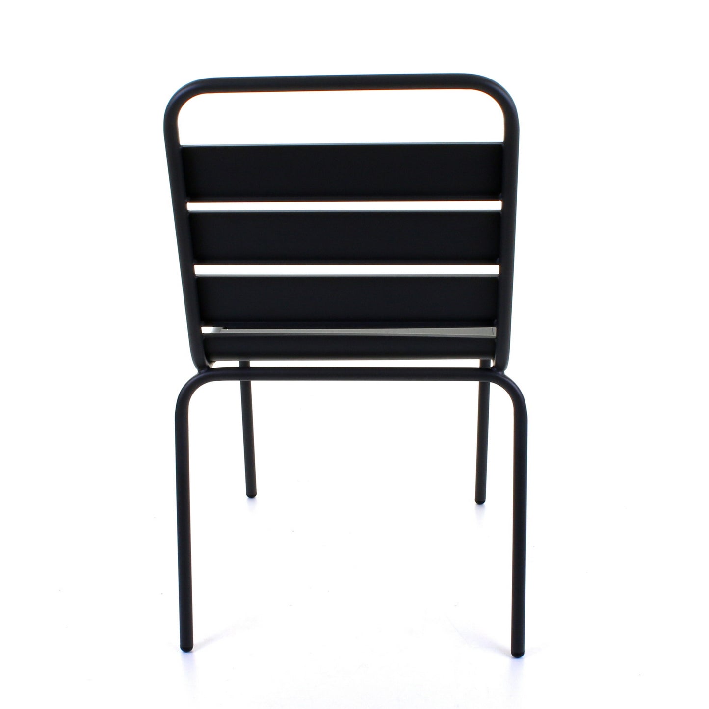 Slatted Bistro Chair - Sand Grey