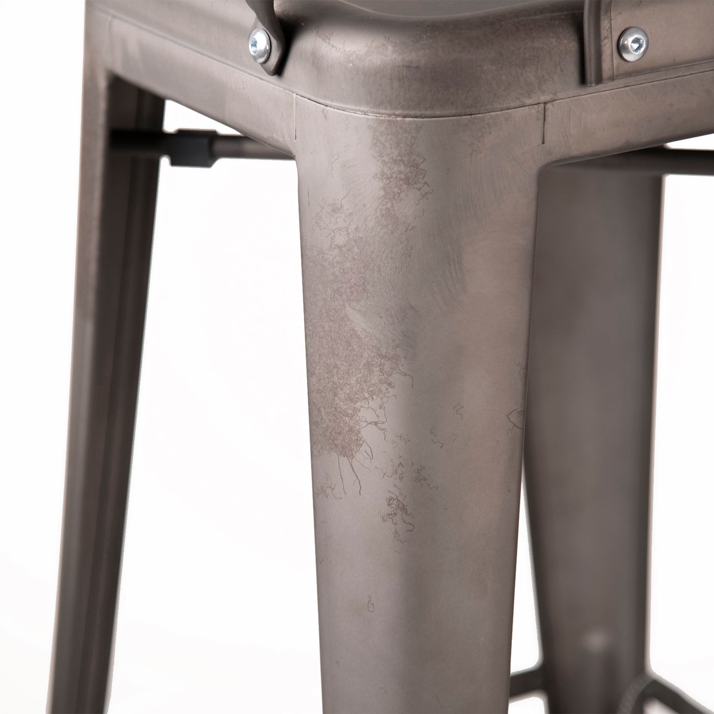Naples Bar Stool - Gun Metal Vintage