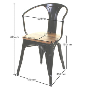 Florence Chair - Pale Grey