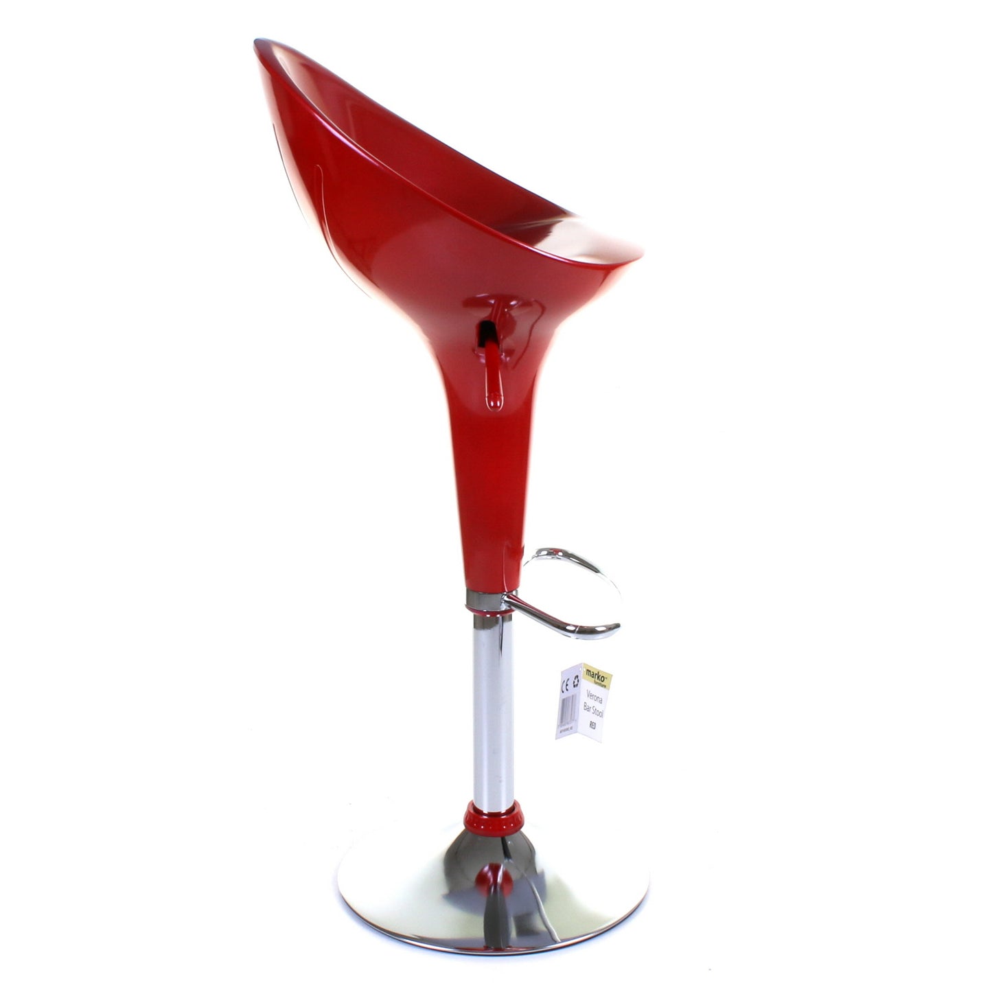 Verona Stool - Red - Set of 2