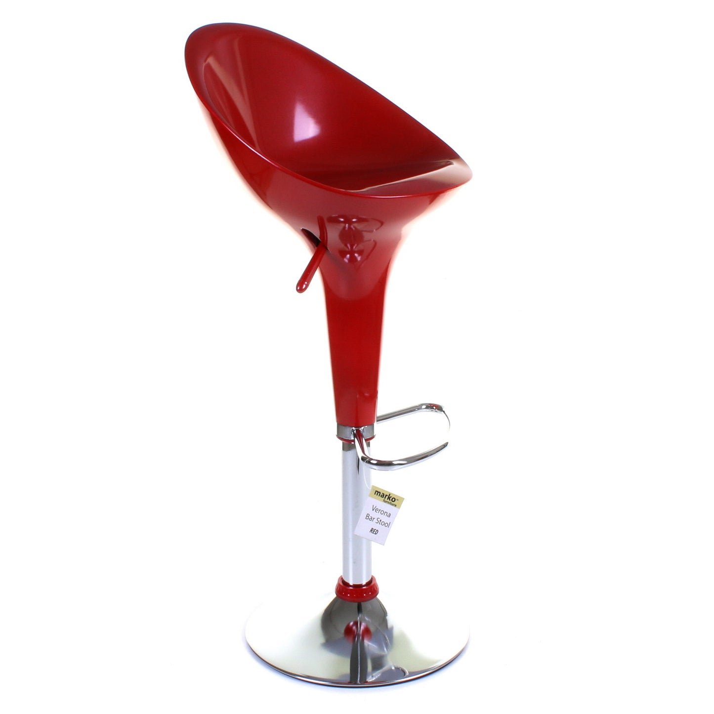 Verona Stool - Red - Set of 2