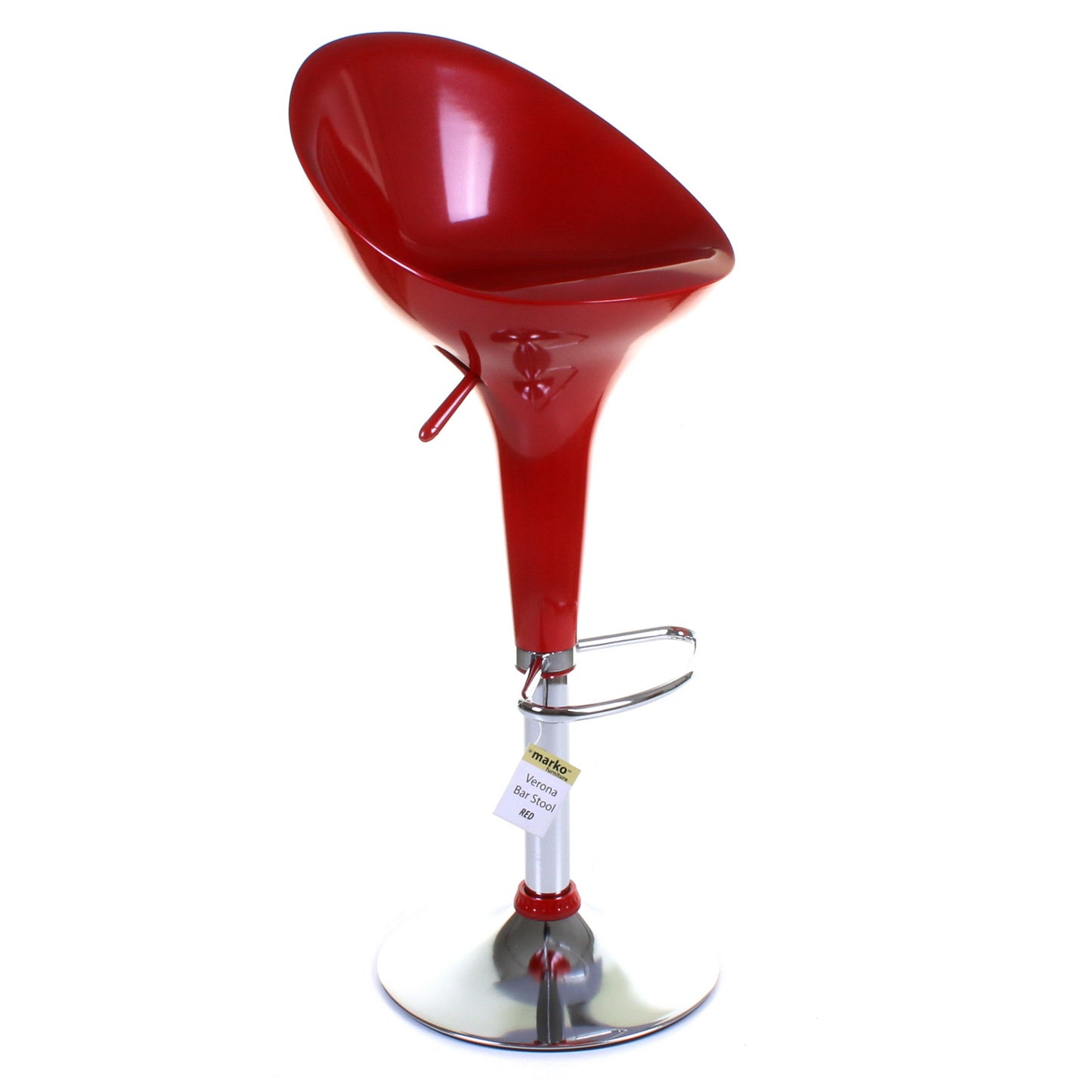Verona Stool - Red - Set of 2