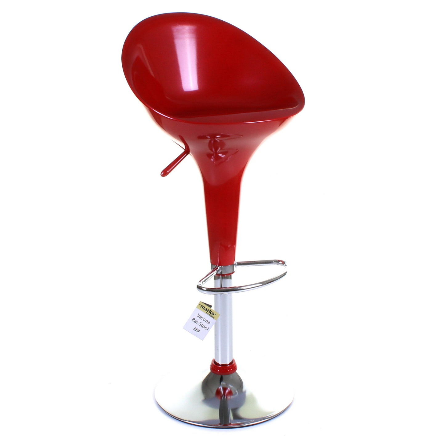 Verona Stool - Red - Set of 2