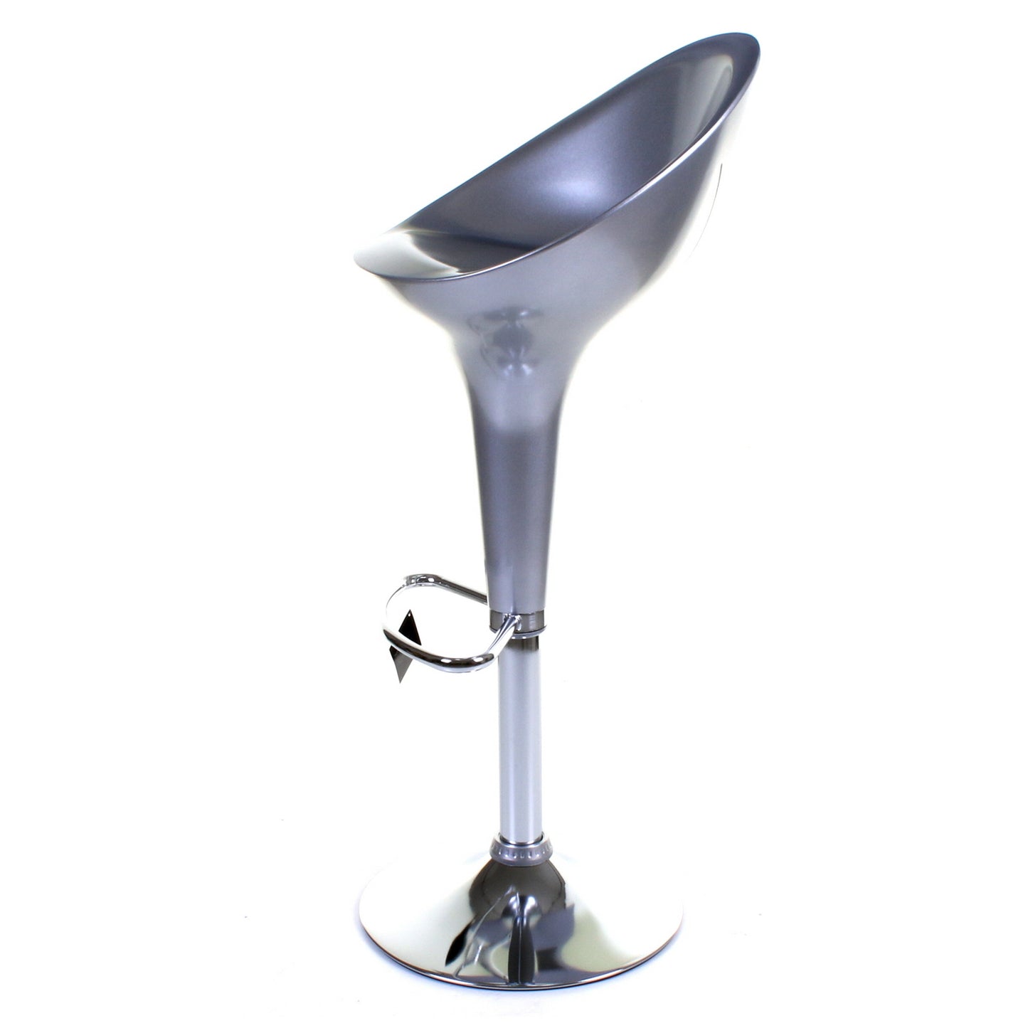Verona Bar Stool - Silver - Set of 2