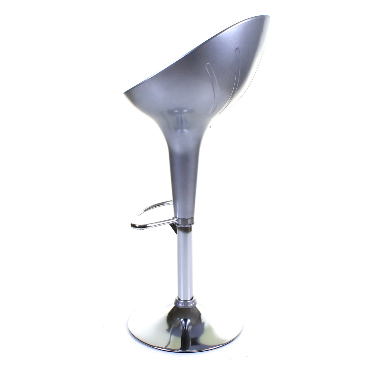 Verona Bar Stool - Silver - Set of 2