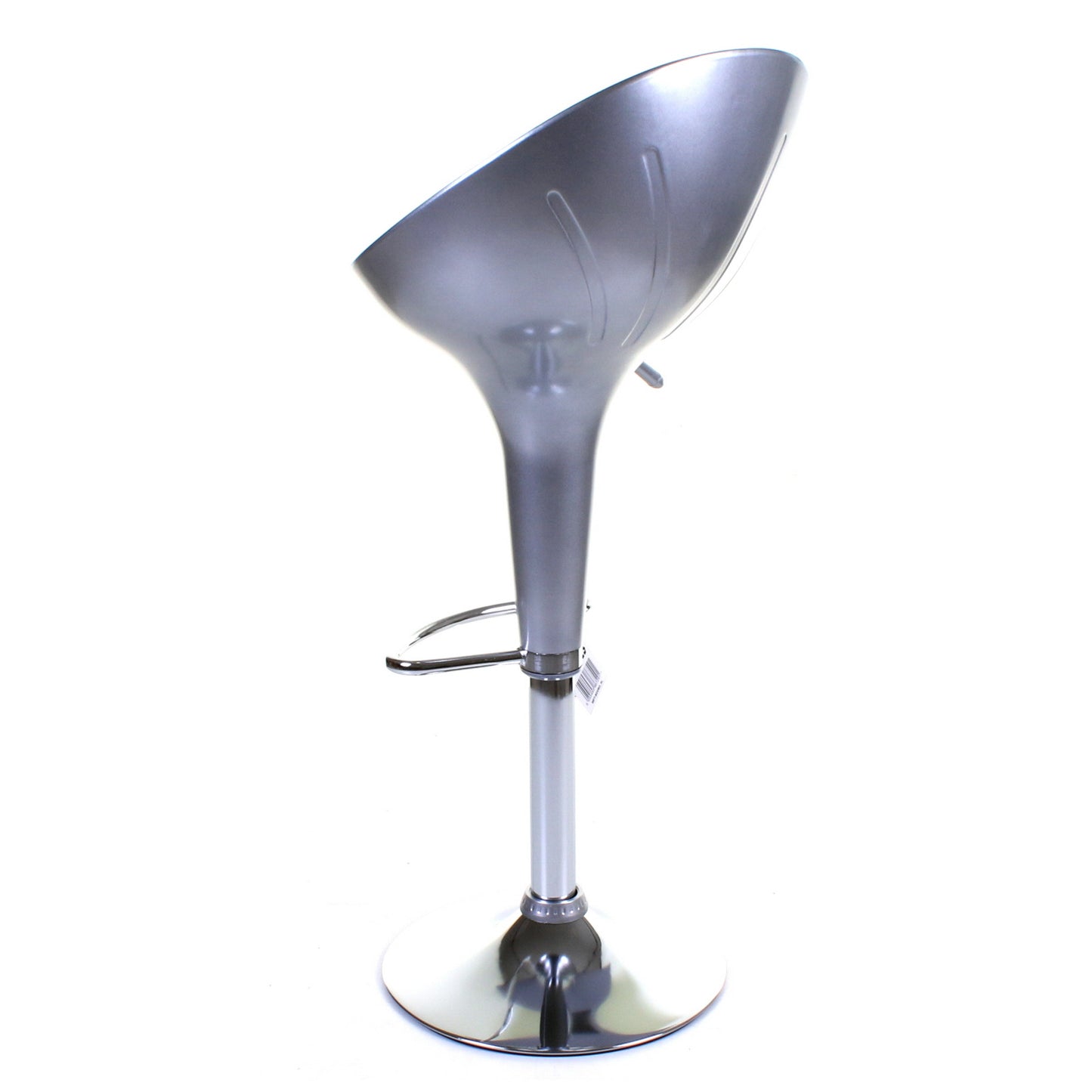 Verona Bar Stool - Silver - Set of 2