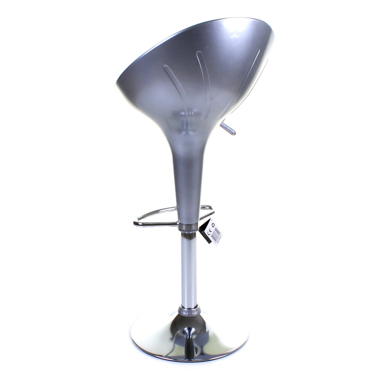Verona Bar Stool - Silver - Set of 2