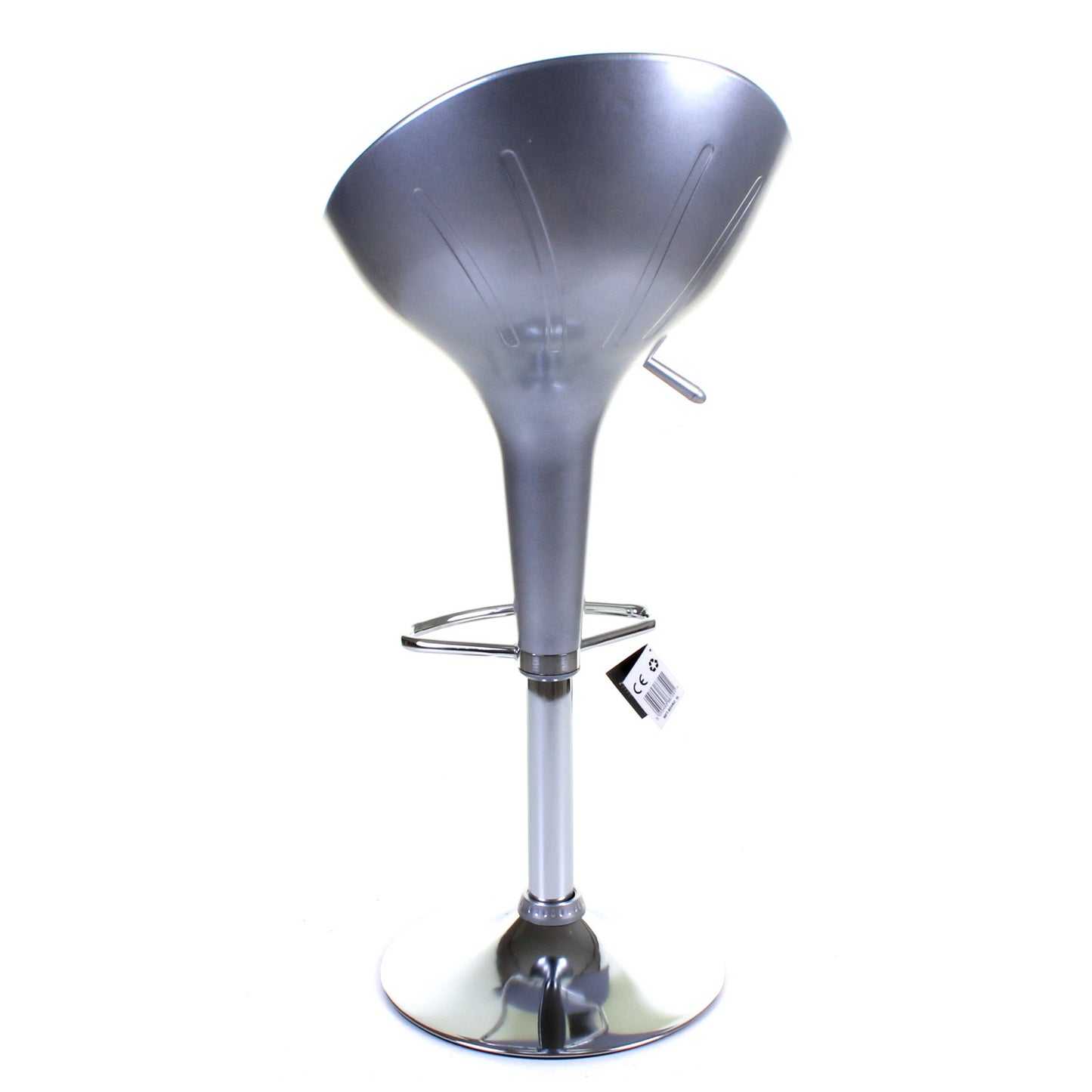 Verona Bar Stool - Silver - Set of 2