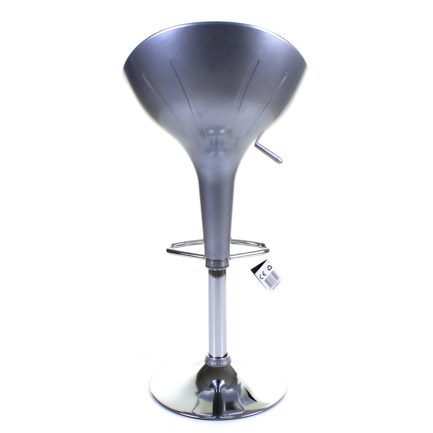 Verona Bar Stool - Silver - Set of 2