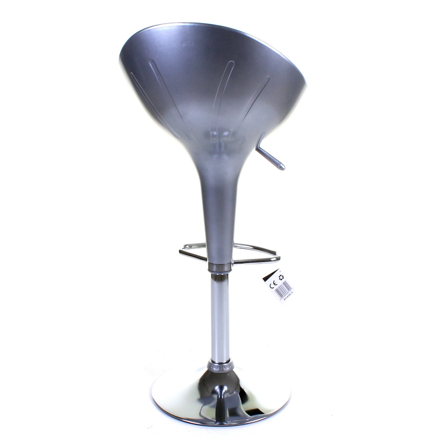 Verona Bar Stool - Silver - Set of 2