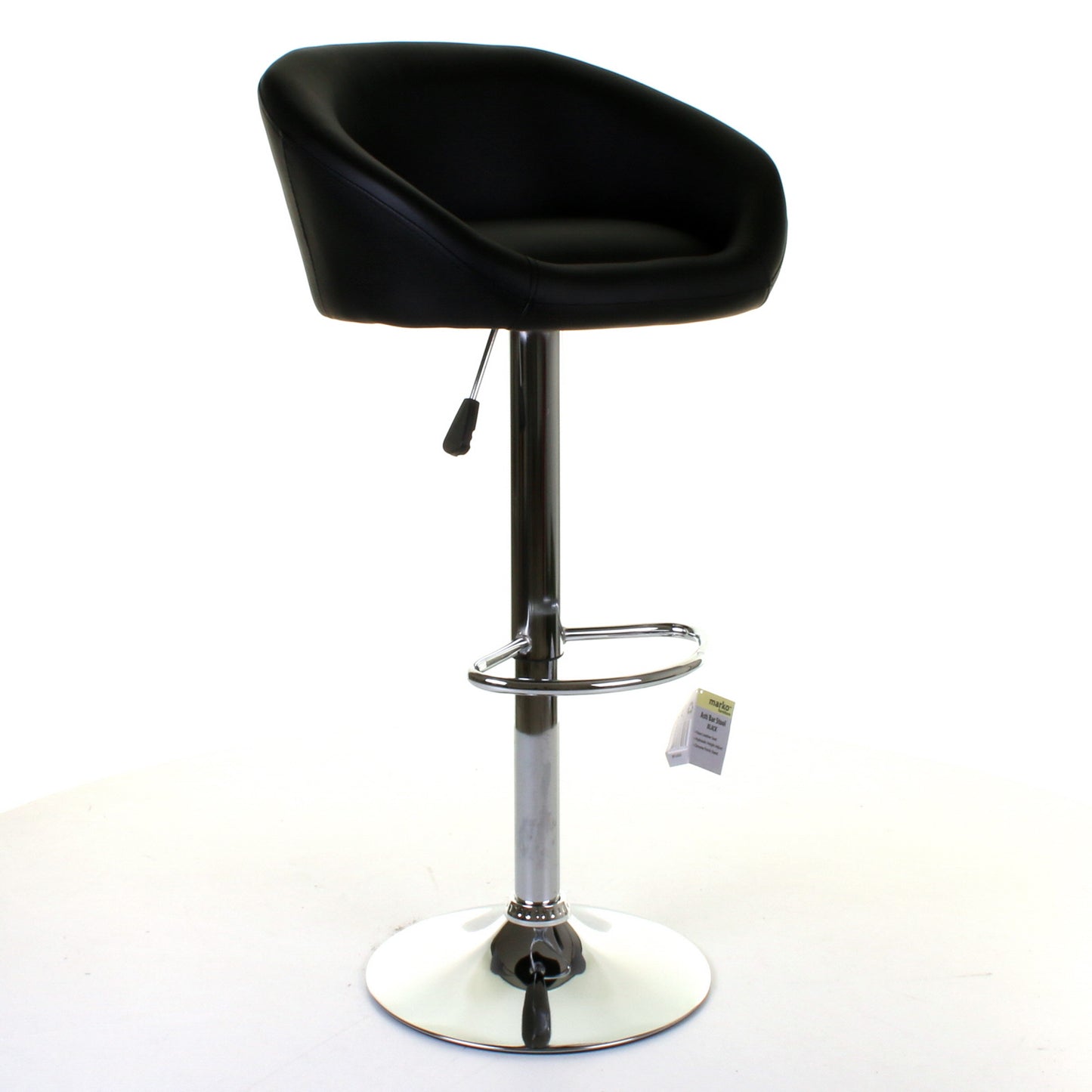 Asti Bar Stool - Black - Set of 2