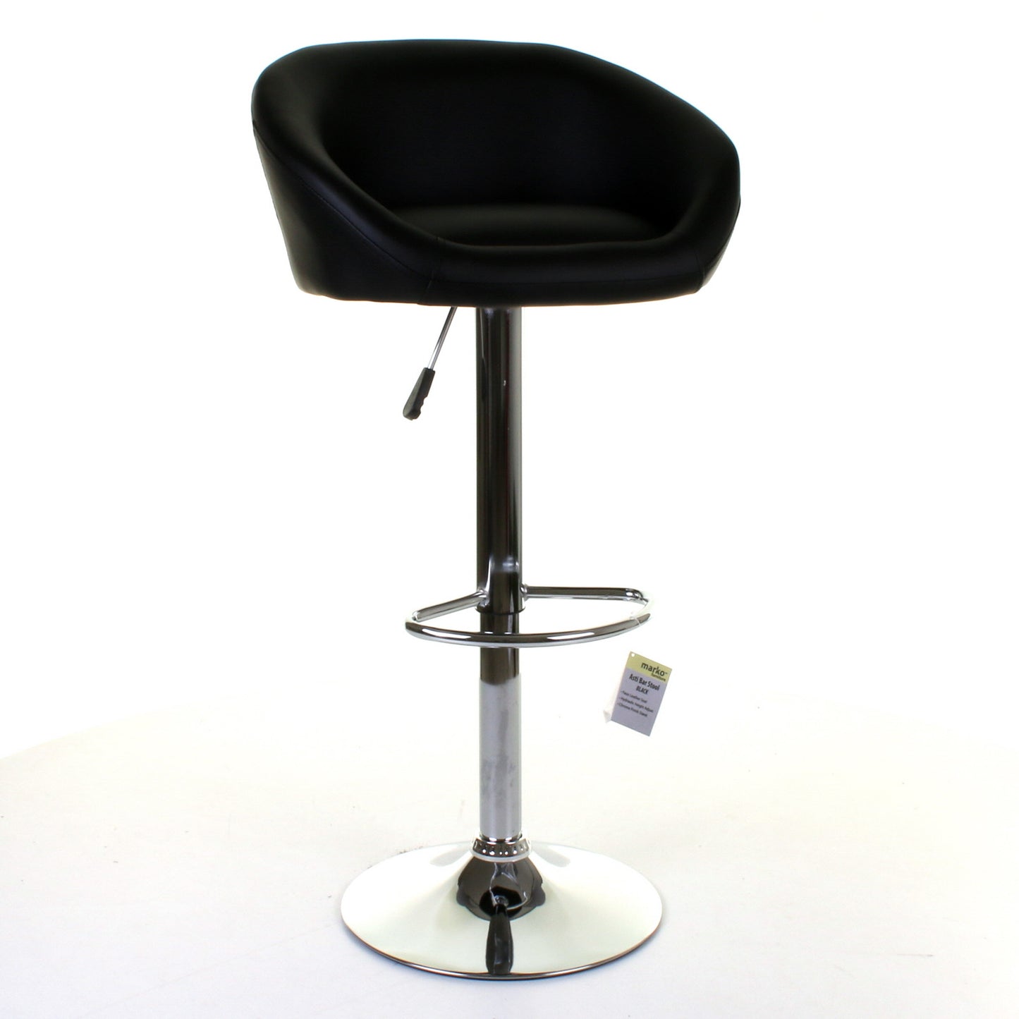 Asti Bar Stool - Black - Set of 2