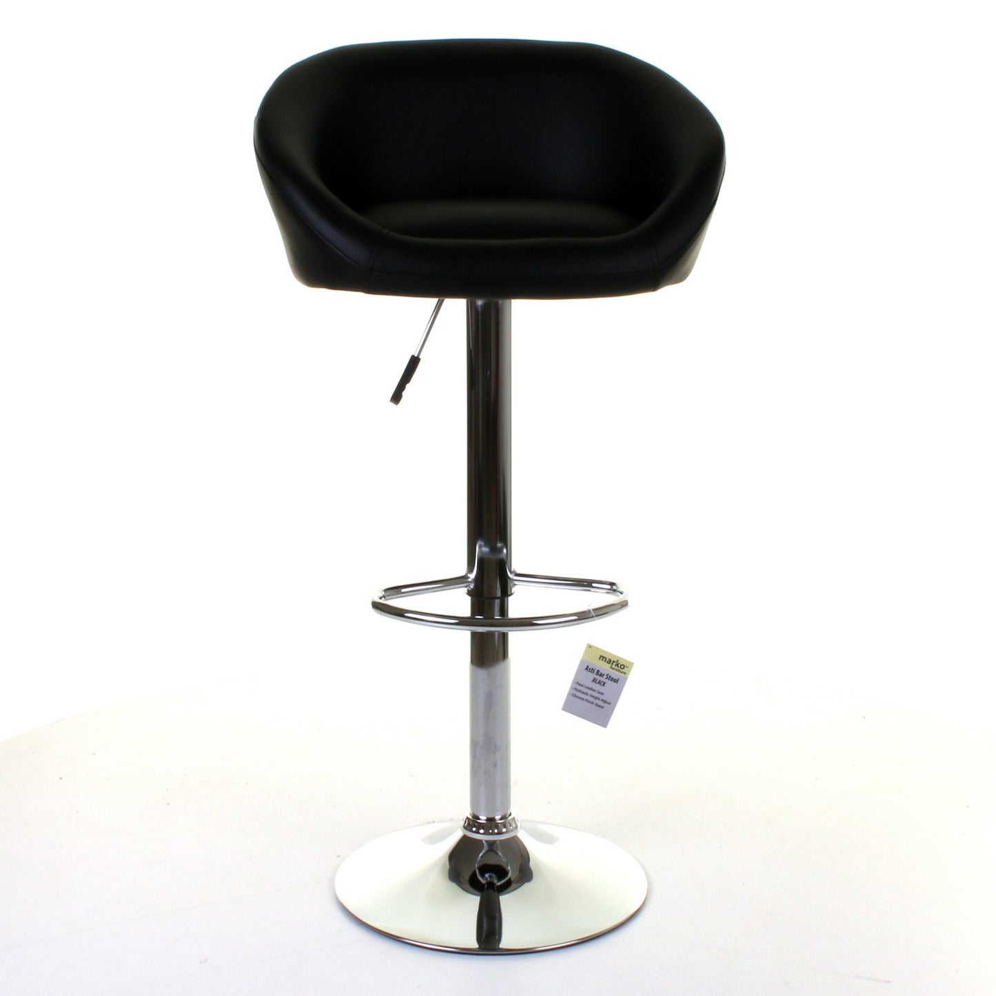 Asti Bar Stool - Black - Set of 2