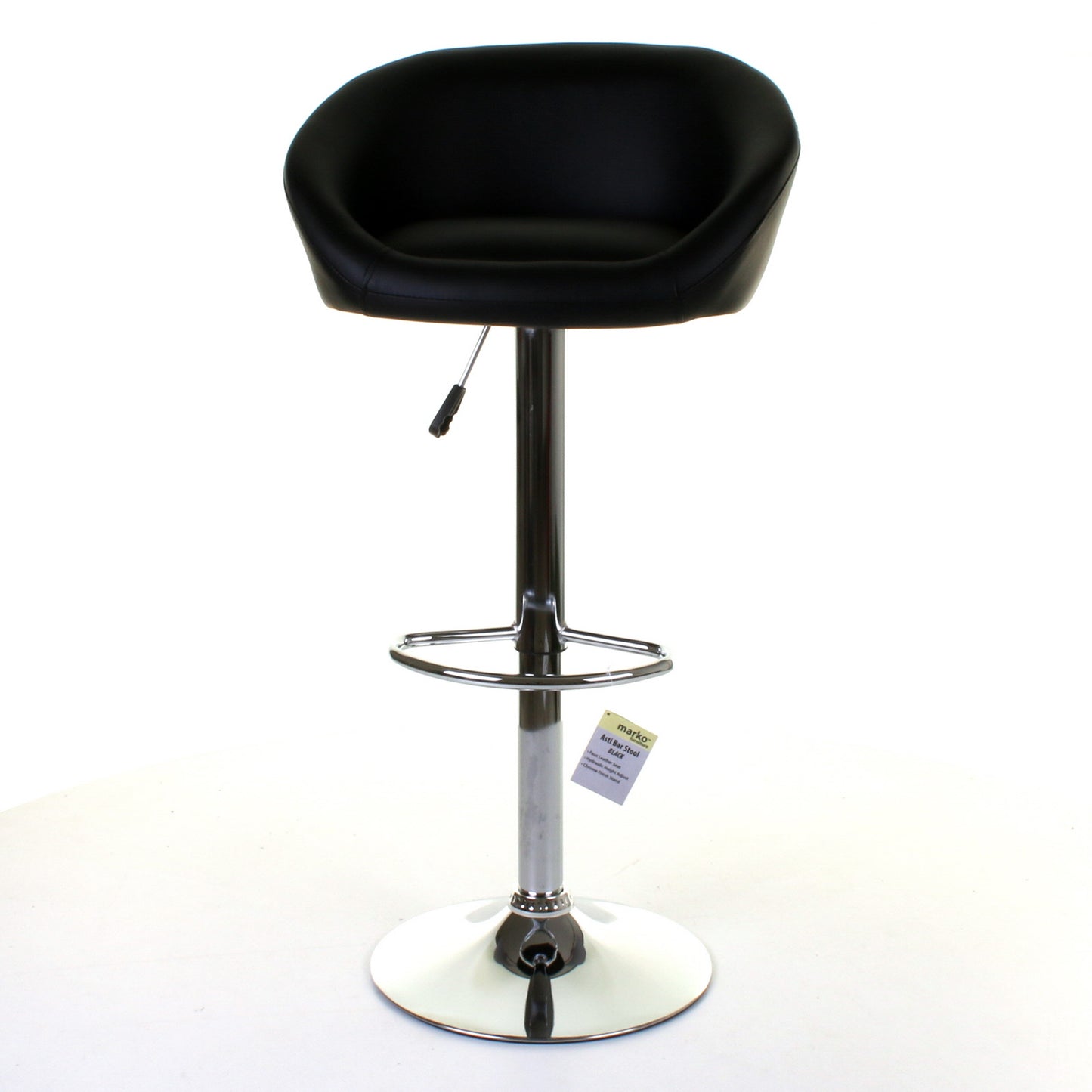 Asti Bar Stool - Black - Set of 2
