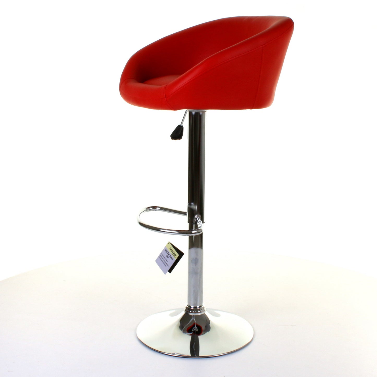 Asti Bar Stool - Red - Set of 2