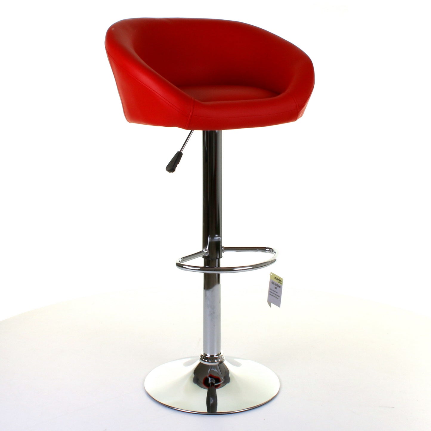 Asti Bar Stool - Red - Set of 2