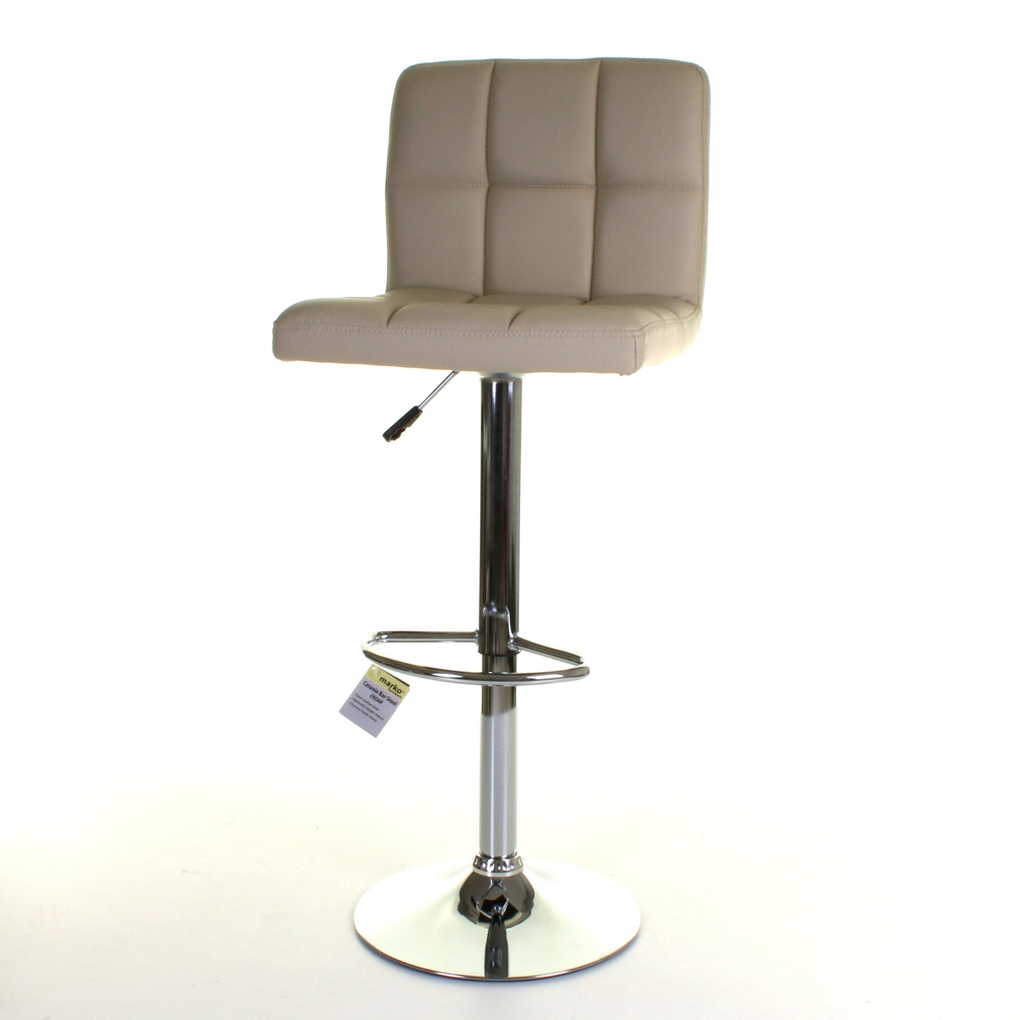 Catania Bar Stool - Cream - Set of 2
