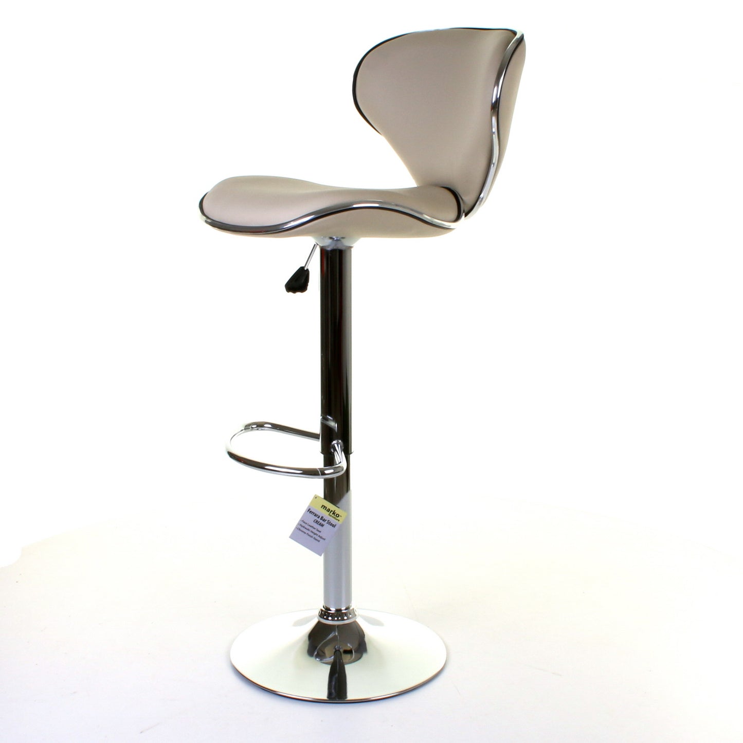 Ferrera Bar Stool - Cream - Set of 2