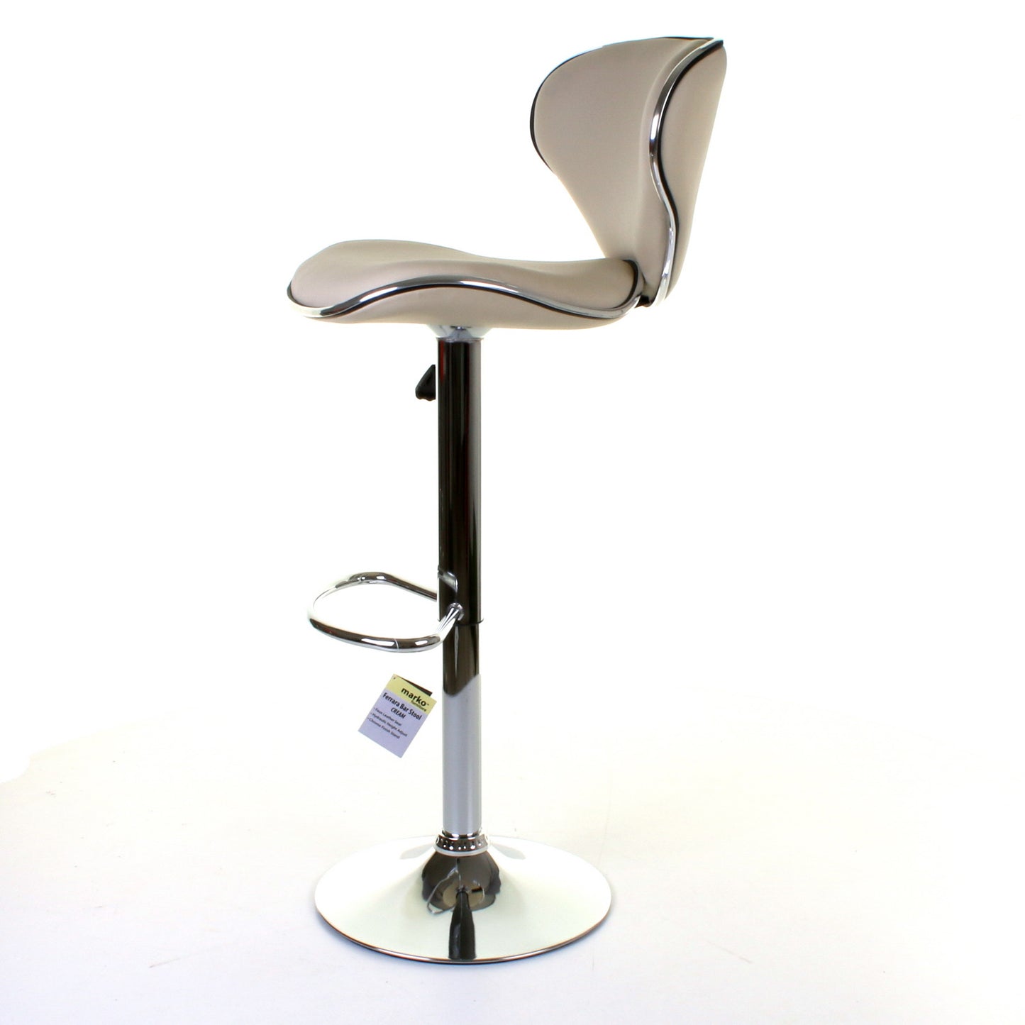 Ferrera Bar Stool - Cream - Set of 2