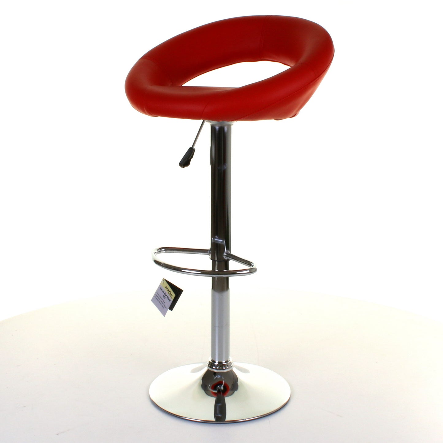 Lecce Bar Stool - Red - Set of 2
