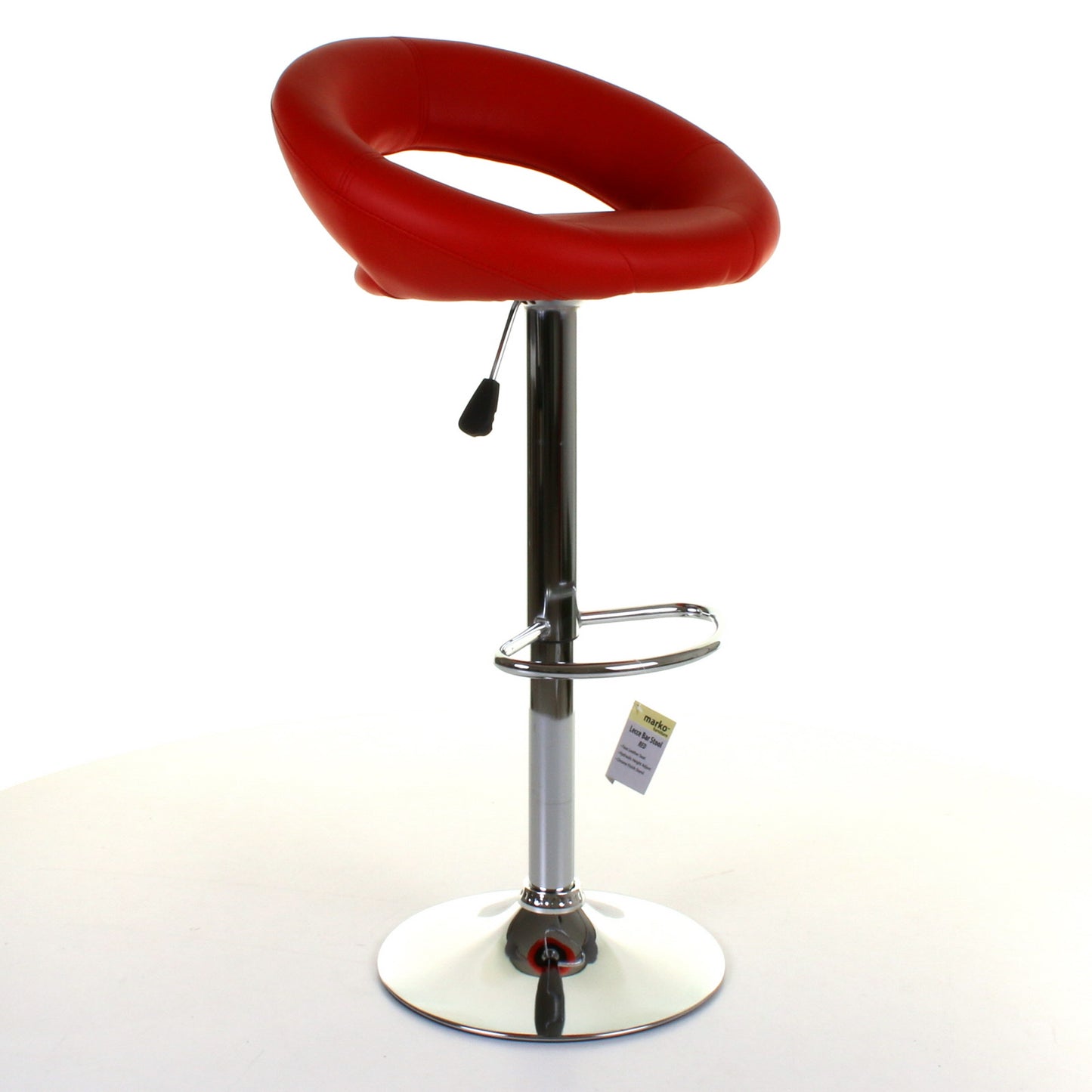 Lecce Bar Stool - Red - Set of 2