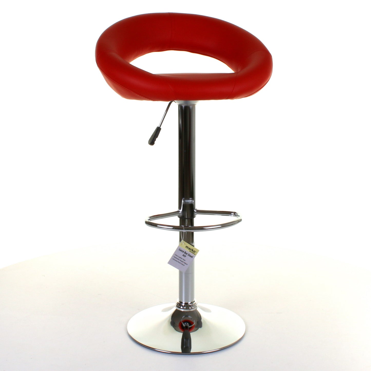 Lecce Bar Stool - Red - Set of 2