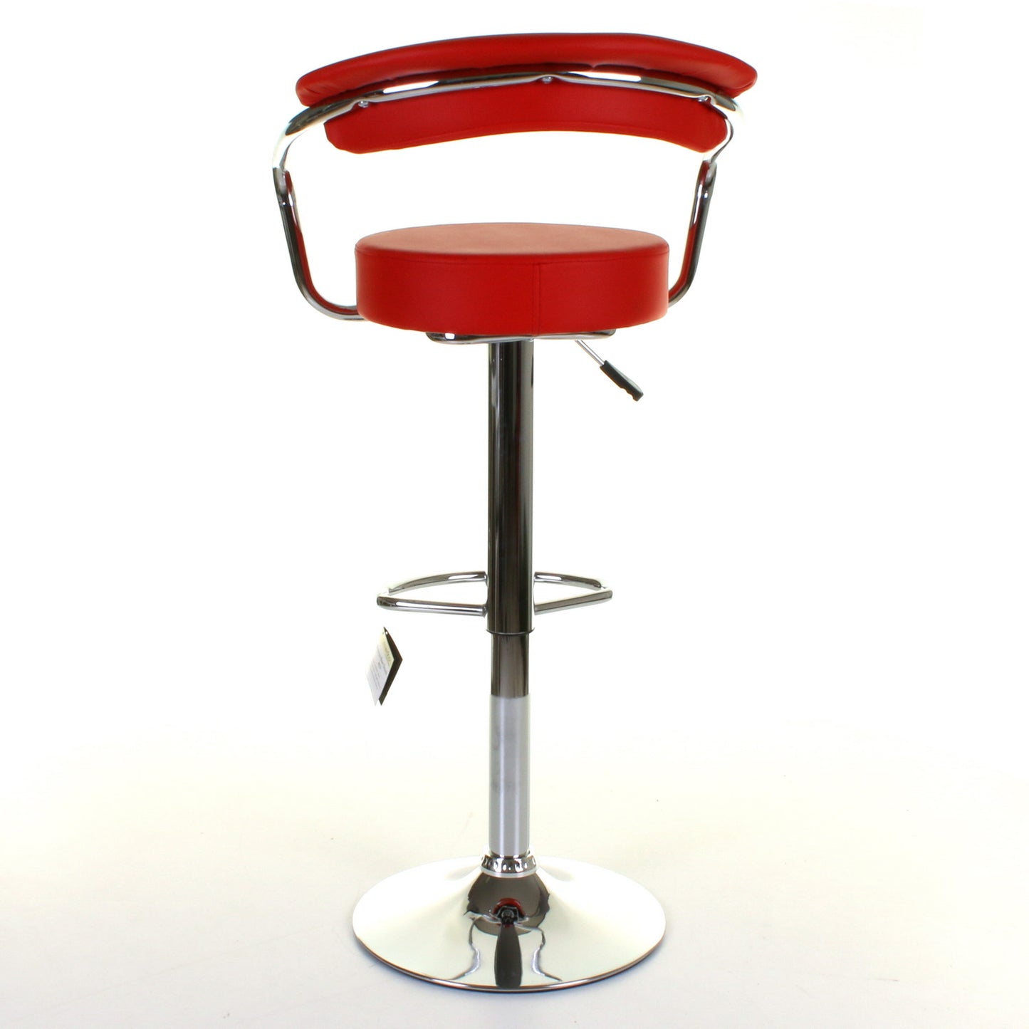 Monza Bar Stool - Red - Set of 2