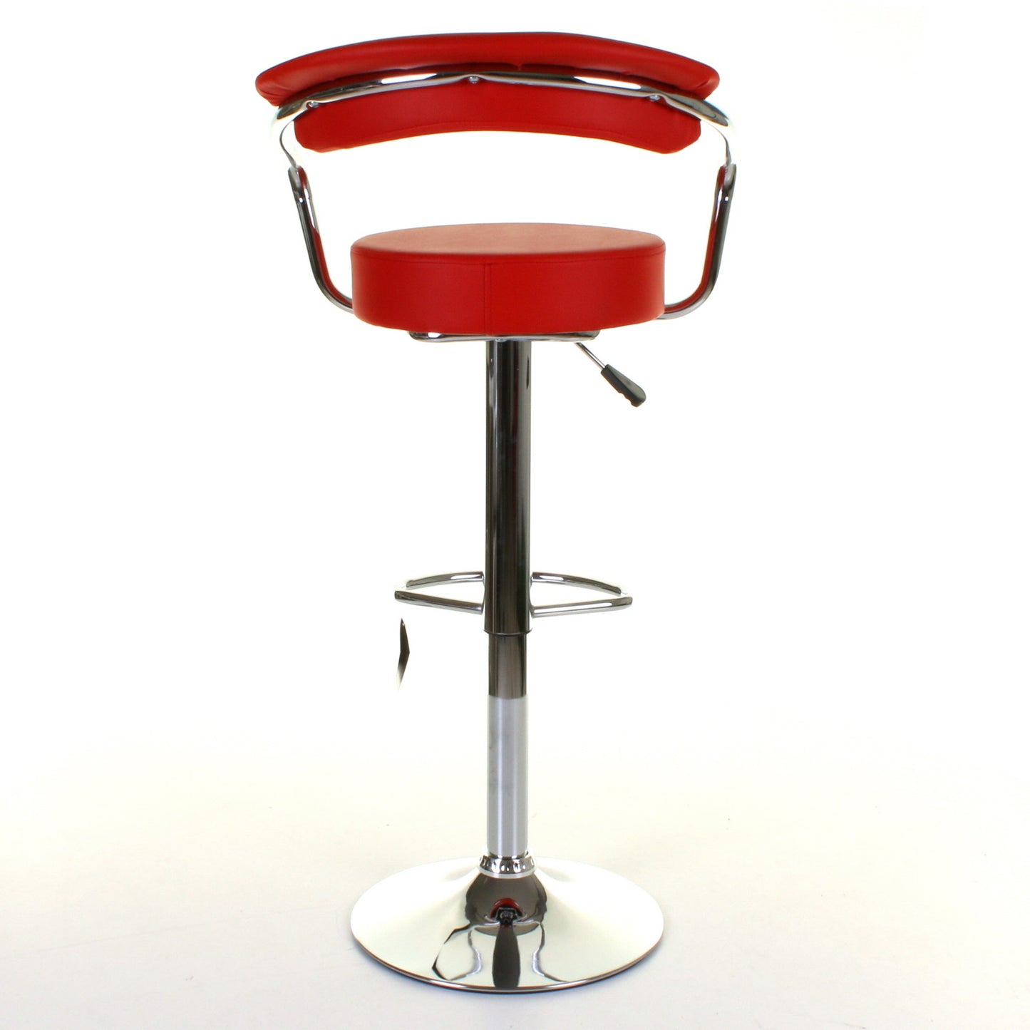 Monza Bar Stool - Red - Set of 2
