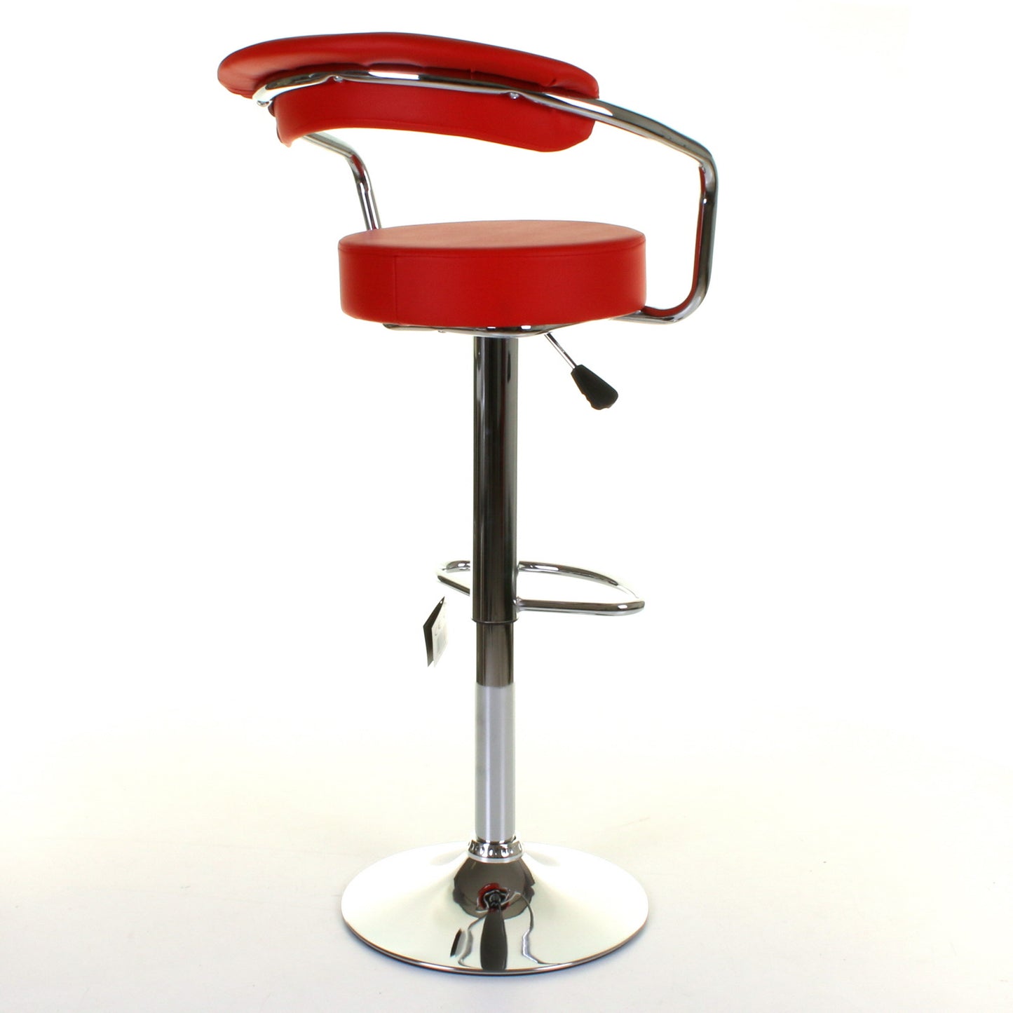 Monza Bar Stool - Red - Set of 2