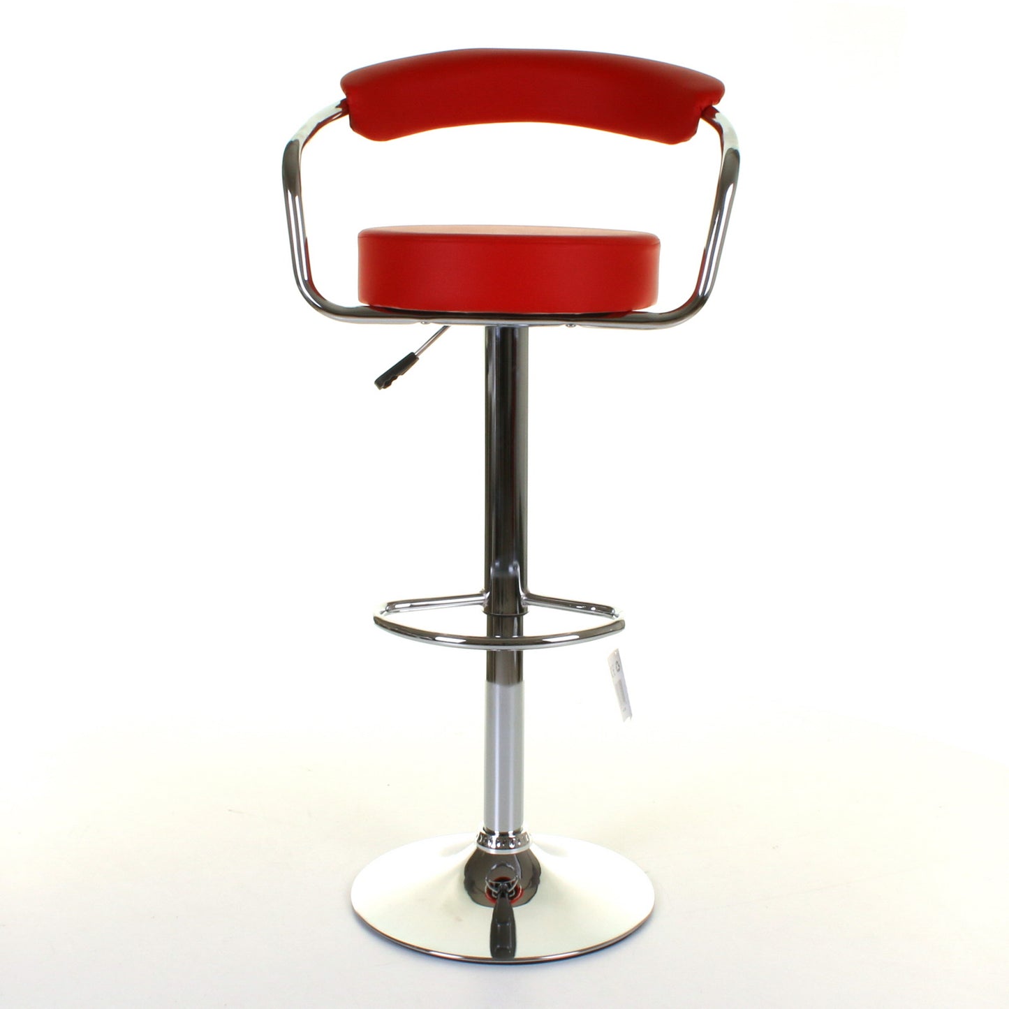 Monza Bar Stool - Red - Set of 2