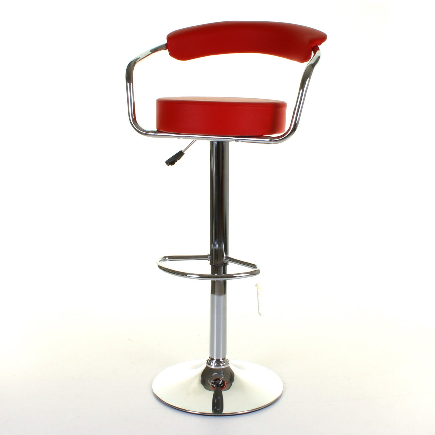 Monza Bar Stool - Red - Set of 2