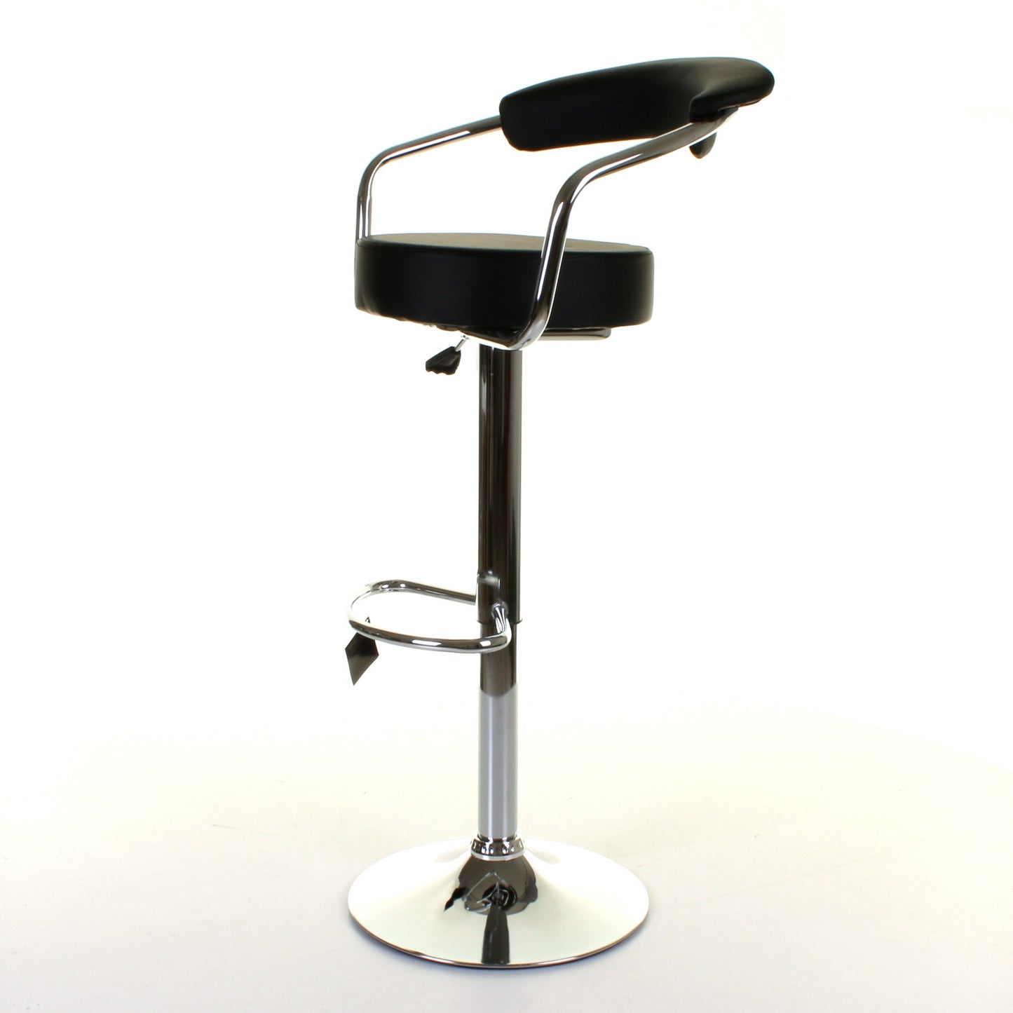 Monza Bar Stool - Black - Set of 2