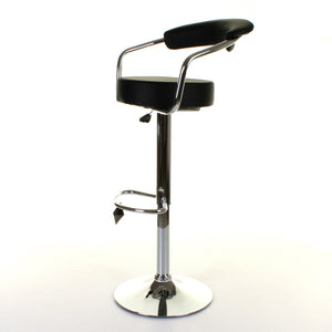 Monza Bar Stool - Black - Set of 2