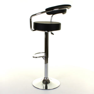 Monza Bar Stool - Black - Set of 2