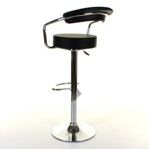 Monza Bar Stool - Black - Set of 2