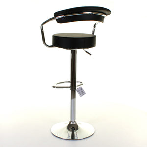 Monza Bar Stool - Black - Set of 2