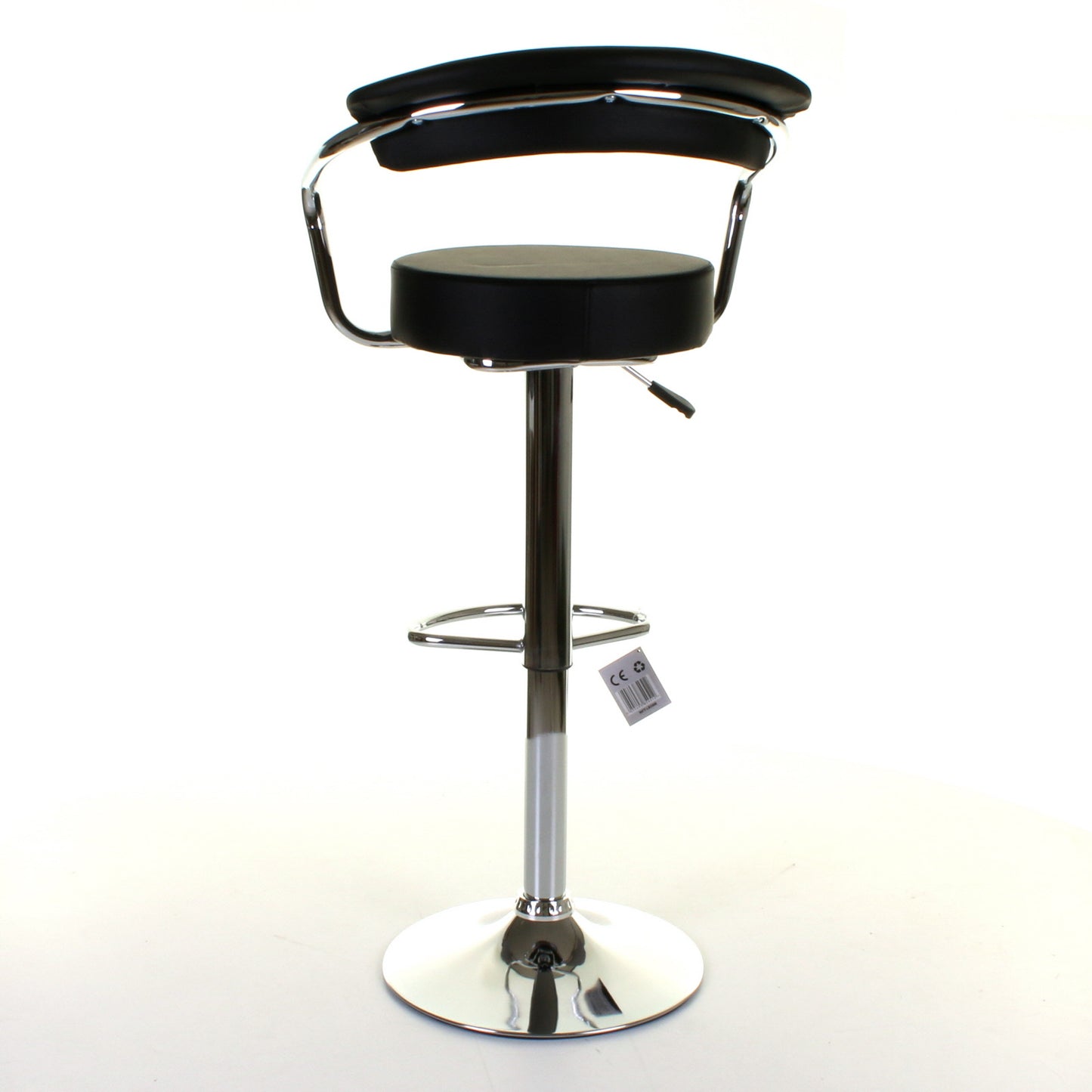 Monza Bar Stool - Black - Set of 2