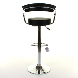 Monza Bar Stool - Black - Set of 2