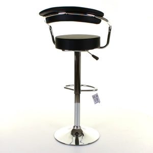 Monza Bar Stool - Black - Set of 2