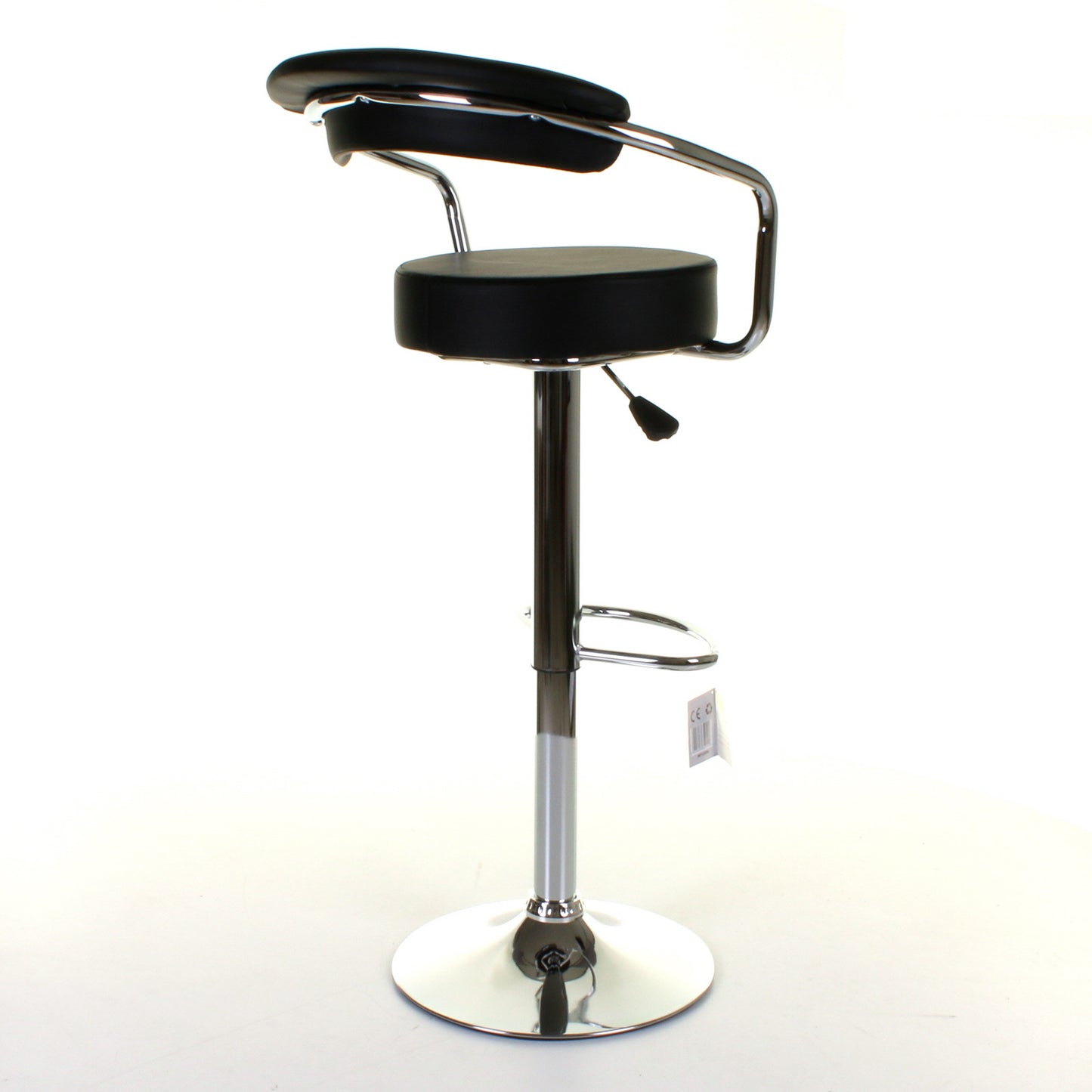 Monza Bar Stool - Black - Set of 2