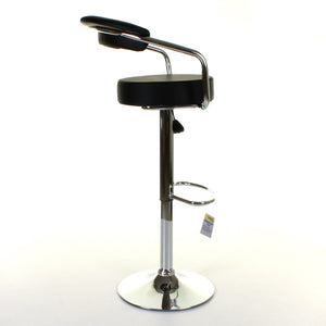 Monza Bar Stool - Black - Set of 2
