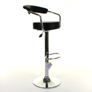 Monza Bar Stool - Black - Set of 2