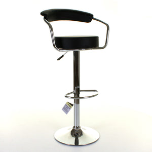 Monza Bar Stool - Black - Set of 2