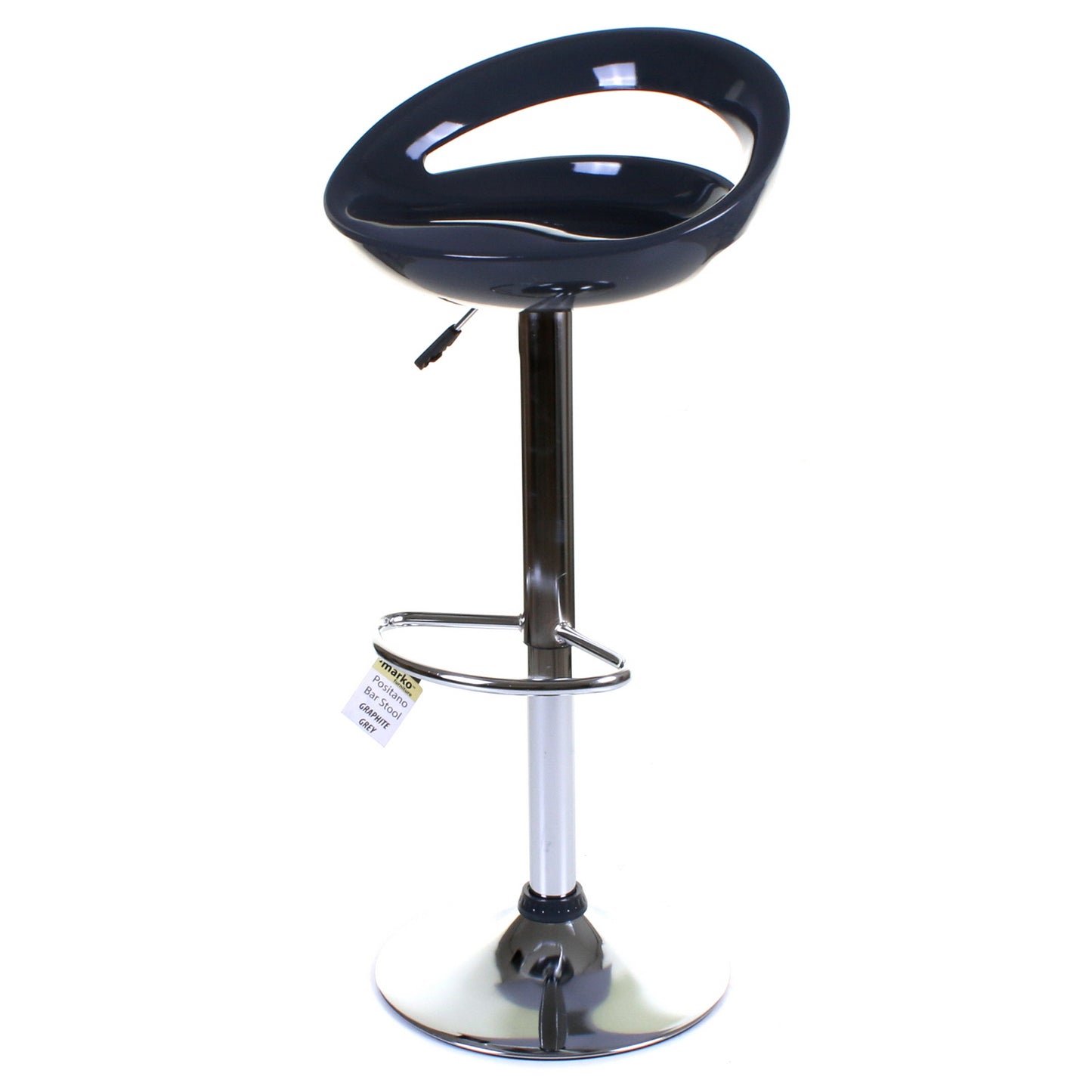 Positano Stool - Graphite Grey - Set of 2